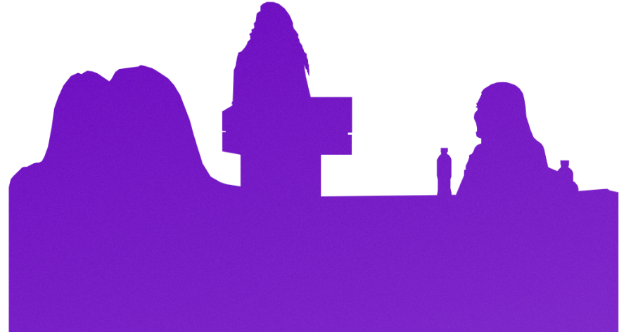 Поступление звука иностранного спикера в наушники переводчиков