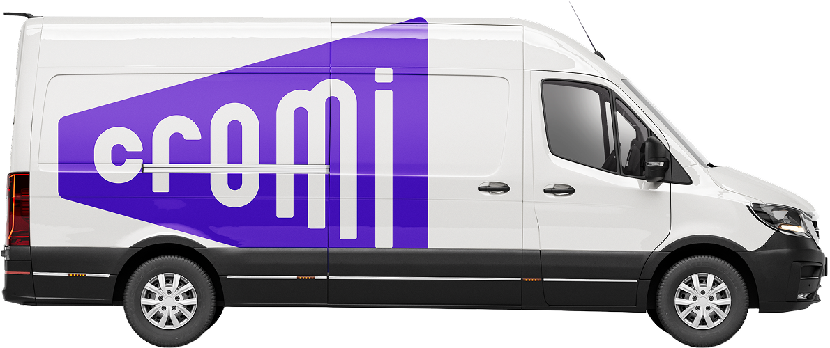 Автомобиль доставки Cromi